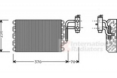 VAN WEZEL 3000v002 -  Испаритель, кондиционер